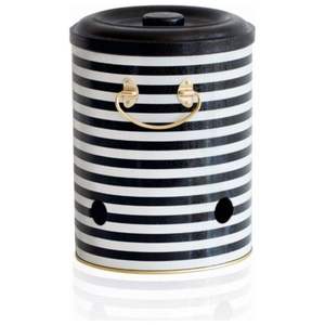 Contenedor de almacenamiento de patatas y cebollas de 175x225mm, capacidad de 5L con patrón de línea en blanco y negro, contenedor y almacenamiento de alimentos - Product Image 3