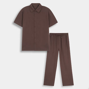 Conjuntos Deportivos Personalizables para Hombre, 100% Algodón, de Pakistán, Estilo Holgado y Moderno, Transpirable, Conjunto Combinado de Algodón - Product Image 1