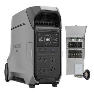 NOUVEAU EcoFlows DELTA Pro 3 Station d'alimentation portable 120V et 240V avec 8000W Livré avec 2 panneaux solaires et batterie supplémentaire OMT - Product Image 1