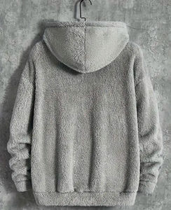 Sweat à capuche brodé California-Pull décontracté en tricot de polyester avec poche kangourou, lavable en machine-Nouvelle arrivée Soldes d'hiver - Product Image 6