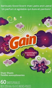 Feuilles assouplissantes pour sèche-linge Gain Lavande, parfum frais longue durée - Product Image 4