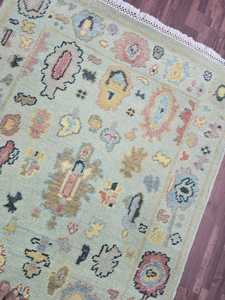 พรมขนแกะทำด้วยมือดีไซน์ทันสมัยขนาด5x8ถึง12X14มี2025สั่งขนาดได้ - Product Image 5