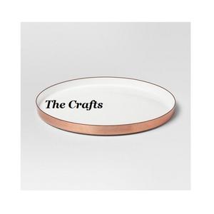 Bandeja para servir comida de forma redonda más vendida para vajilla Bandeja para servir aperitivos de postre de Calidad exclusiva - Product Image 1