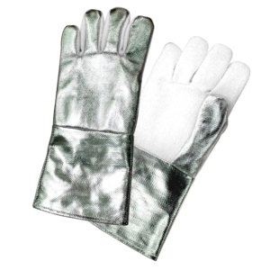 Gants aluminisés Para aramide résistants à la chaleur Gants de travail de soudage personnels de lutte contre l'incendie Protection contre l'incendie Protection des mains et des bras - Product Image 5