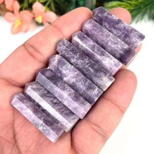 Wholesale Premium Handmade Polished Gemstone <b>Pencil</b> Container Lepidolite Agate Metaphysical Properties <b>Art</b> Collectibles Khambhat - Product Image 2
