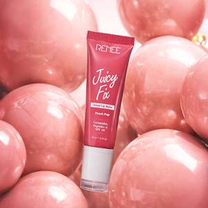 RENEE Juicy Fix Bálsamo Labial con Color SPF 30 - Cuidado Labial Hidratante Vegano con Sabor a Fresa 10g - Product Image 1