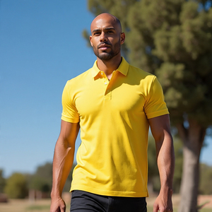 <b>Men's</b> Turn Down <b>Collar</b> Golf Polo <b>Shirt</b> Summer Short Sleeve Quick Dry Polo <b>Shirts</b> <b>Mens</b> Sportswear Fitness Polo <b>Shirts</b> <b>Men</b> - Product Image 4
