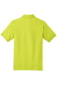 เสื้อยืดผู้ชายน้ำหนักมากโลโก้ออกแบบได้ตามต้องการสำหรับ220-280gsm โปโลชุดเล่นกอล์ฟเป็นมิตรกับสิ่งแวดล้อมแนวสตรีทแบบถักสไตล์ลำลองคุณภาพสูง - Product Image 2