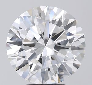 Diamante CVD cultivado en laboratorio 4,50 QUILATES FORMA REDONDA F Color VVS2 Claridad IGI Certificado 10,63 MM para JOYERÍA única - Product Image 1