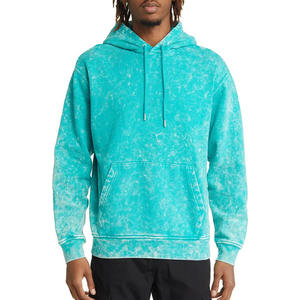 Meilleur prix Sweats à capuche délavés à l'acide pour hommes impression personnalisée en usine broderie 3D de qualité durable solide toutes les tailles disponibles pour l'hiver - Product Image 2