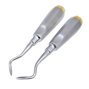 Elevador Angular para Extracción de Raíces Dentales Izquierdo/Derecho, Herramienta Quirúrgica Manual de Acero Inoxidable para Extracción Precisa de Puntas de Raíz - Product Image 1