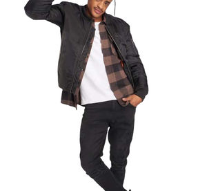 Blouson de bombardier de vol imperméable pour hommes avec logo personnalisé de haute qualité blouson de bombardier de vol pour hommes et doublure en nylon - Product Image 6