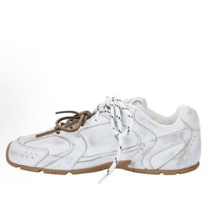 Baskets confortables à plateforme et lacets pour hommes et femmes, design décontracté et tendance, antidérapantes, respirantes, avec amorti doux, collection automne - Product Image 2