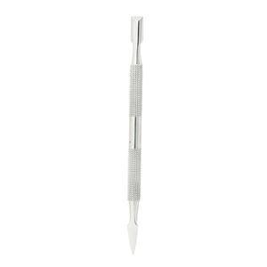 Empujador de cutículas de acero inoxidable, herramienta de manicura para el cuidado profesional de uñas y aplicaciones en salones. - Product Image 1