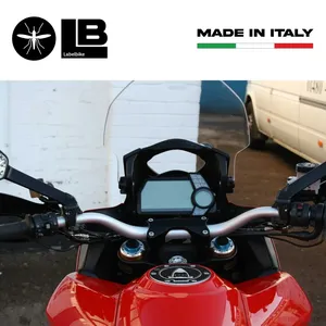 Adesivi 3D in carbonio per tappo serbatoio carburante per Moto Ducati Multistrada 1200 - Product Image 3