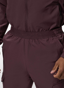 Joggers informales para hombre, tela elástica de cuatro vías de alta calidad, cintura elástica ligera, puños elásticos, bolsillos laterales de carga - Product Image 5