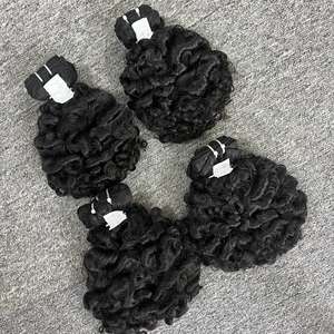 ผมต่อแบบชาวพม่าผมคน100% ผมดัดลอนแบบชาวพม่าผมคนหนึ่งผมจริงจากเวียดนาม - Product Image 3