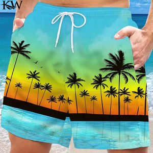 Shorts de bain camouflage pour hommes, séchage rapide, taille élastique, légers, pour les vacances, shorts de bain d'été, shorts de bain 2025 - Product Image 6