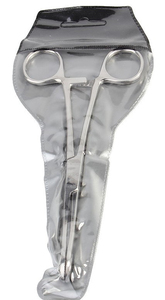 Fórceps de sujeción de esponja Rampley de 24,5 cm con mordazas dentadas atraumáticas Instrumentos quirúrgicos de acero inoxidable Fórceps Rampley - Product Image 4