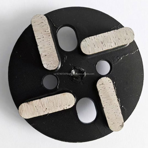 รองเท้าเจียร PCD ความแข็งสูง100มม. แผ่นขัดซีเมนต์หินขัดคอนกรีตอีพ็อกซี่หัวเจียรโลหะ - Product Image 4