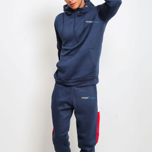 Vente en gros de survêtements d'entraînement en polaire pour hommes, avec logo personnalisé - Product Image 5