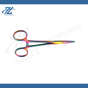 Ensemble de pinces multi-hémostatiques manuelles professionnelles en acier inoxydable de haute qualité Instruments chirurgicaux réutilisables certifiés CE - Product Image 6