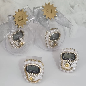 ชุดเคาน์เตอร์ดิจิทัล2025 zikrmatic tasbeeh กล่องของขวัญอิสลามสำหรับเดือนรอมฎอนขายส่งเป็นพยานสำหรับชาวมุสลิม - Product Image 1