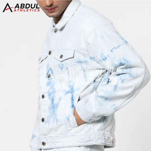 Fabrication en usine, nouvelle arrivée, veste en jean pour homme à manches longues, vente en gros personnalisée, veste d'hiver pour homme - Product Image 3