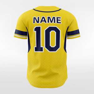 Men's Jersey <b>Baseball</b> Jersey - Eco-friendly & Reinforced Seams, Summer Custom OEM/ODM - Product Image 3