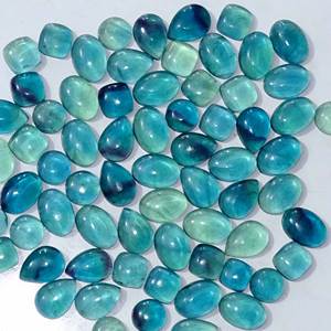 พลอยฟลูออไรต์ธรรมชาติอันสวยงามอัญมณีทรงหลวมรูปร่างผสมและขนาดเท่าอัญมณี fluorite Cabochon สำหรับใช้ทำเครื่องประดับ - Product Image 5