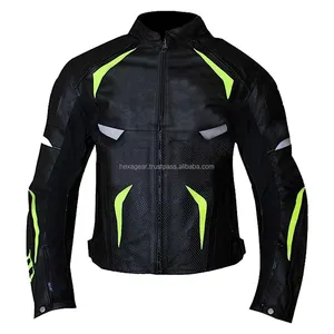 Hexa Gear Veste d'équitation unisexe personnalisée pour moto ou moto Équipements de sécurité et de protection CE Approved