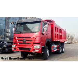 Camion benne d'occasion Sinotruk Howo ZZ3257 6x4, transmission automatique, norme d'émission Euro 5, 30t de charge utile, neuf, moteur Weichai - Product Image 3