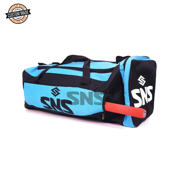 Sac en polyester 600D de pleine capacité en tissu durable et kit de joueur de cricket de construction d'Inde