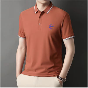 Nouvelle arrivée Polo version européenne et américaine de haute qualité pour homme au design classique personnalisé - Product Image 3