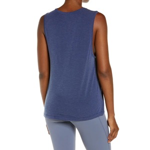 Maillot de sport personnalisé pour femmes 180gms 95% coton 5% Spandex respirant décontracté débardeur Logo Design vente en gros OEM impression débardeurs - Product Image 2