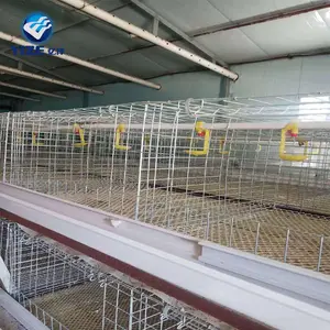 Medium Poultry Coop Mobile Chicken Cage Size Chicken Hutch Chicken Egg Layers Cage Supply House Nest