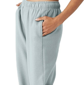 Pantalons de jogging à taille élastique pour femmes, pantalons de survêtement à taille haute pour les séances d'entraînement d'hiver - Product Image 6