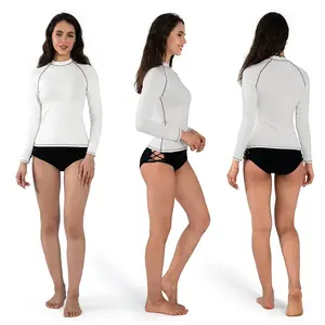 เสื้อรัดรูปผู้หญิงแบบแห้งเร็วระบายอากาศได้ดีสำหรับฟิตเนสวิ่งและเล่นกีฬา - Product Image 3