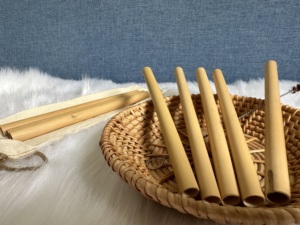 Pajita biodegradable, venta completa, pajitas de bambú ecológicas de Loto Azul, Pajita de Vietnam - Product Image 2