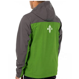 แจ็คเก็ตกันลมสำหรับฤดูหนาวเสื้อแจ็คเก็ตกันลมสำหรับทุกเพศวัสดุโพลีเอสเตอร์100% ออกแบบใหม่โลโก้ตามสั่ง - Product Image 4