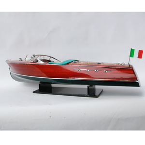 34 "SUPER RIVA TRITONE MODÈLE DE BATEAU EN BOIS FABRIQUÉ À LA MAIN PRÊT pour L'AFFICHAGE-MODÈLE DE BATEAU DE VITESSE POUR LA DÉCORATION, LE CADEAU, LA VENTE EN GROS - Product Image 3