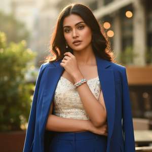 Candy Twist Ethnic Party Brazaletes de encaje para mujer - Product Image 2