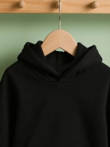 Sweat-shirt en molleton unisexe personnalisé en coton écologique respirant pour bébés et tout-petits - Product Image 5