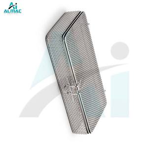 Panier en fil métallique fin ALMAC avec couvercle Manuel pour la stérilisation médicale et le stockage d'instruments Certifié CE Garantie 1 an - Product Image 2