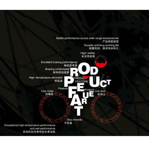 Plaquettes de frein de moto de qualité OEM FA054 pour ATV UTV HONDA Cg125 CG150 KAWASAKI HYOSUNG <span class=keywords><strong>YAMAHA</strong></span> YFM 250 XN/XHN/XP/XHP/<span class=keywords><strong>XR</strong></span>/XS - Product Image 6