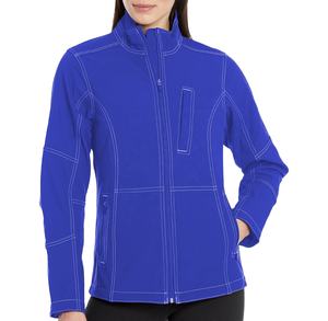 Chaqueta Softshell para Mujer con Logotipo Personalizado, Nuevo Diseño, Cuello Alto, Cremallera, Impermeable, Cortavientos, Transpirable, para Deportes al Aire Libre 2026 - Product Image 1