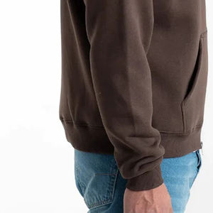 450 GSM vente en gros coton épais fermeture éclair complète nous sweats à capuche et sweat-shirts pour hommes avec conception brodée personnalisée - Product Image 4