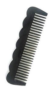 Peine de cuerno natural 100% más vendido al por mayor, peine para Barba, Etiqueta Privada, tamaño personalizado, diseño hecho a mano, el mejor peine de cuerno para mujer - Product Image 3