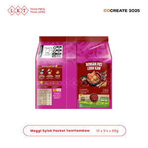 Pour Nestle Aliments Halal Boissons pour Maggi Syiok TomYamKaw 2025 Tendance 88G Paquet Instantané Épicé Nouilles Malaisiennes En Gros - Product Image 3