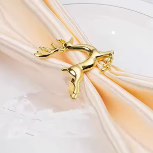 Elegant Design Metal Napkin Rings for Classic <b>Table</b> Decor in Gold and Luxury Dining <b>Table</b> Decoration with Best Price - Product Image 3